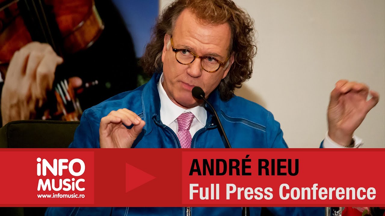 André Rieu Press Conference - Bucharest 9/12/2014