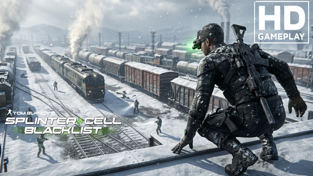 Tom Clancy's Splinter Cell: Blacklist || Mission: Transit Yards || Full Gameplay