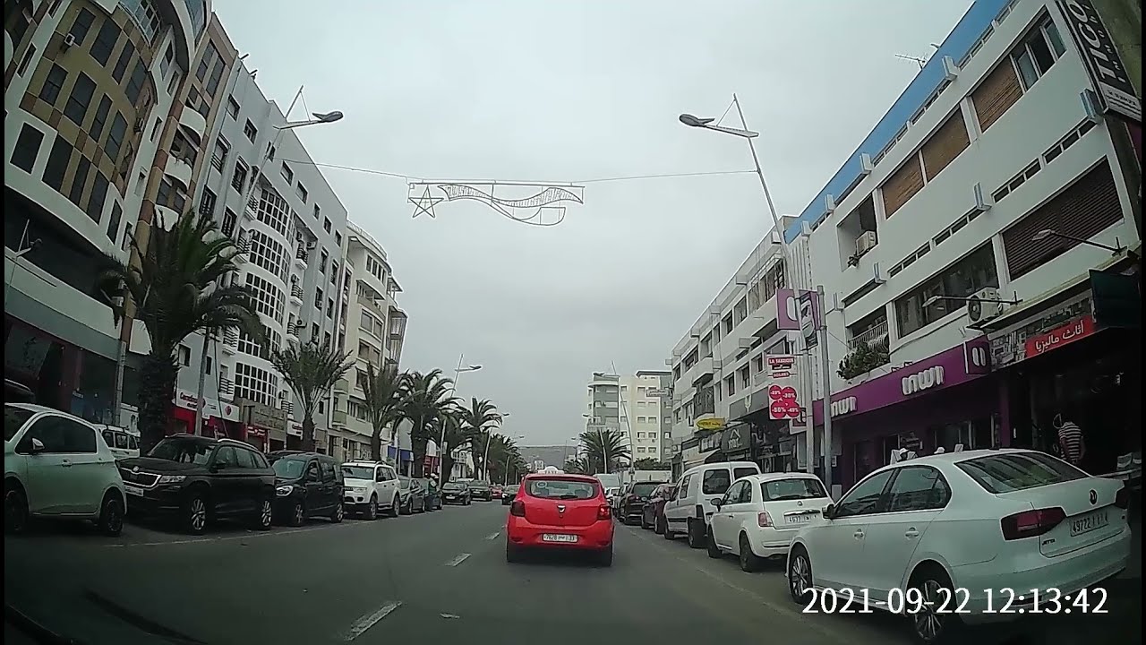 Agadir city tour جولة في شوارع مدينة أكادير
