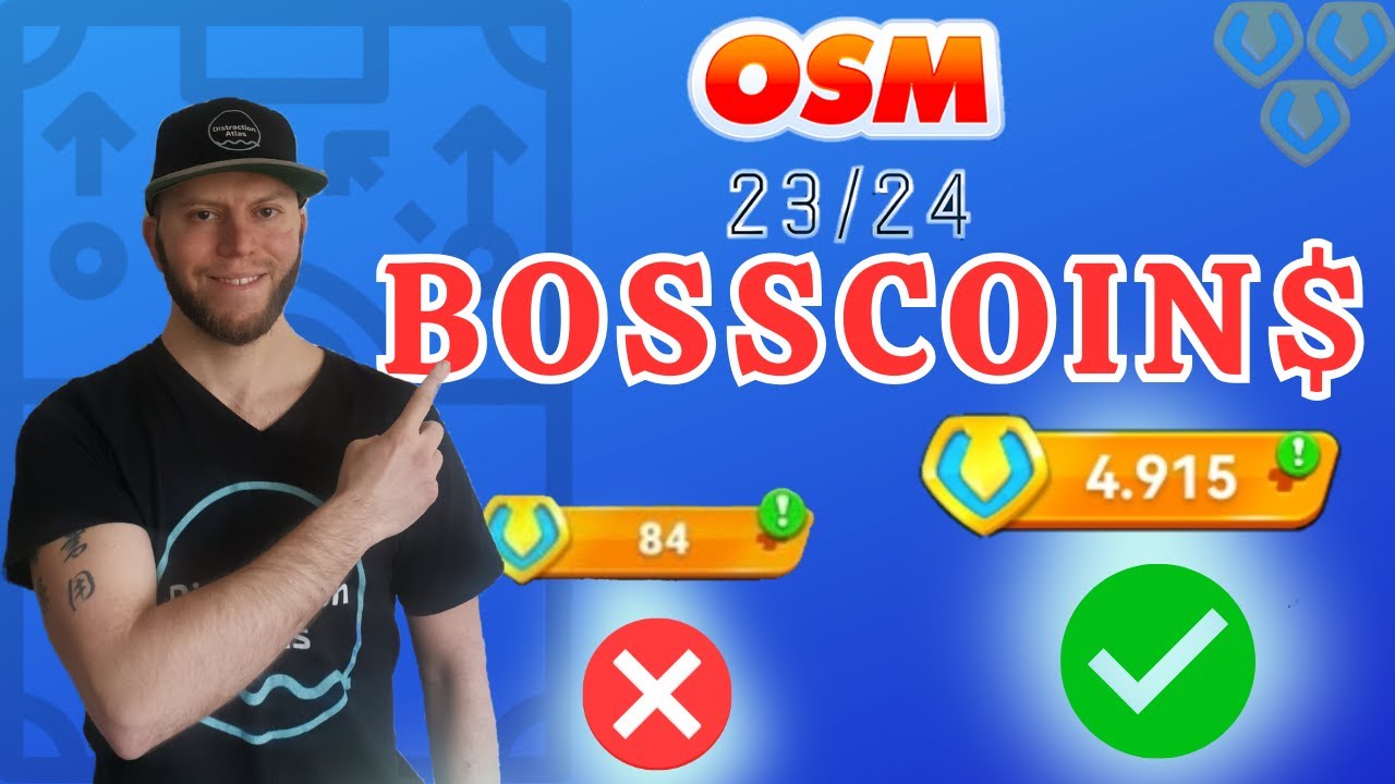 NEW OSM 23/24 | How to make BOSSCOINS Explained! All You Need to Know! 💵
