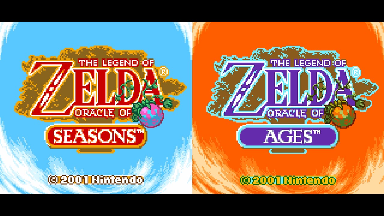 Zelda: Oracle of Ages / Seasons (GBC) - 10x Speed Up - Full Game 100% Linked Game Playthrough