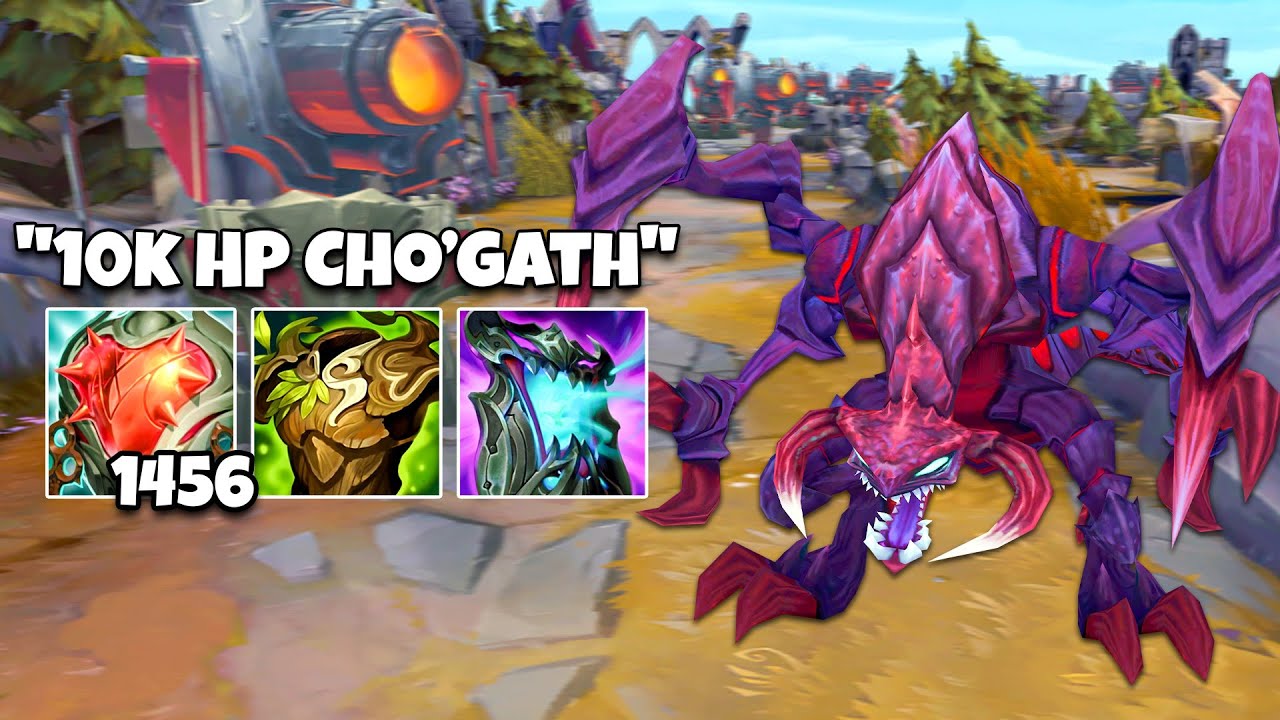I FINALLY GOT 10,000 HP ON CHO'GATH!!