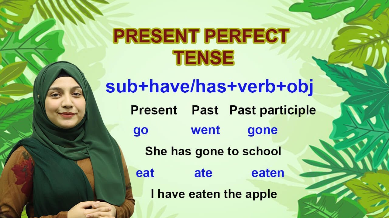 Learn English Grammar Present Perfect Tense
