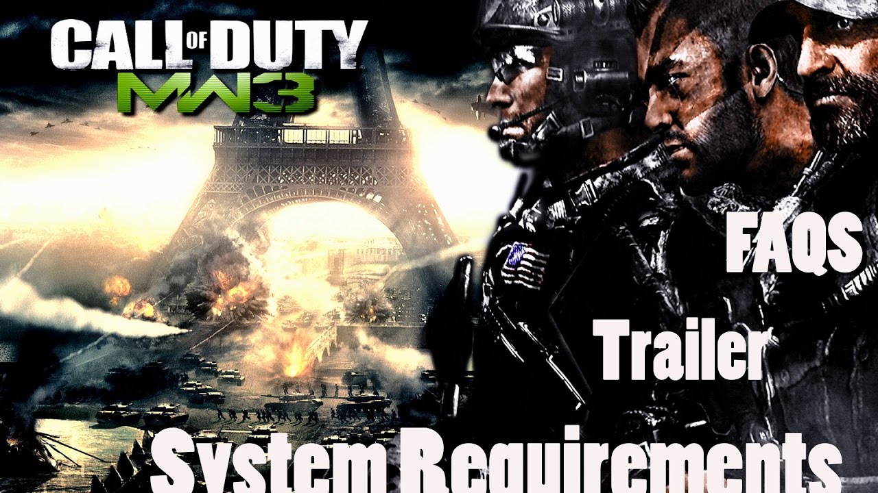 Call Of Duty Modern Warfare 3 - Minimum Pc Requirements | Modern Warfare 3 MULTIPLAYER Gameplay