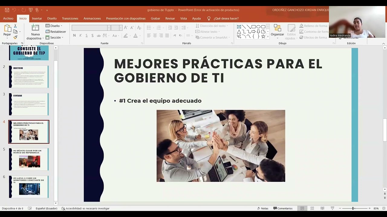 &iquest;En que consiste el gobierno de TI?