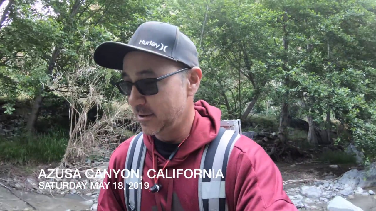 I'm The First To Ever Touch This Gold Azusa Canyon