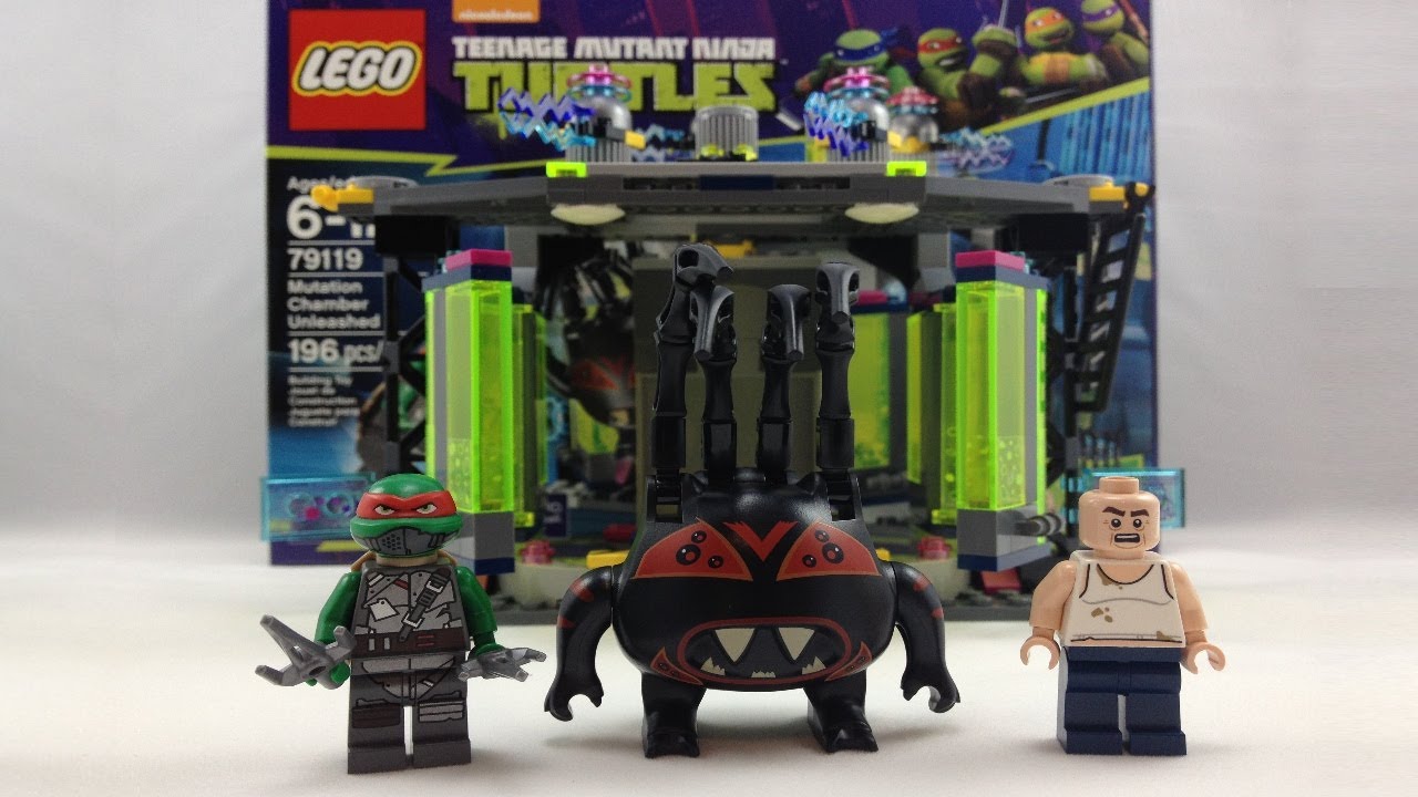 LEGO Teenage Mutant Ninja Turtles Mutation Chamber Unleashed Review 79119