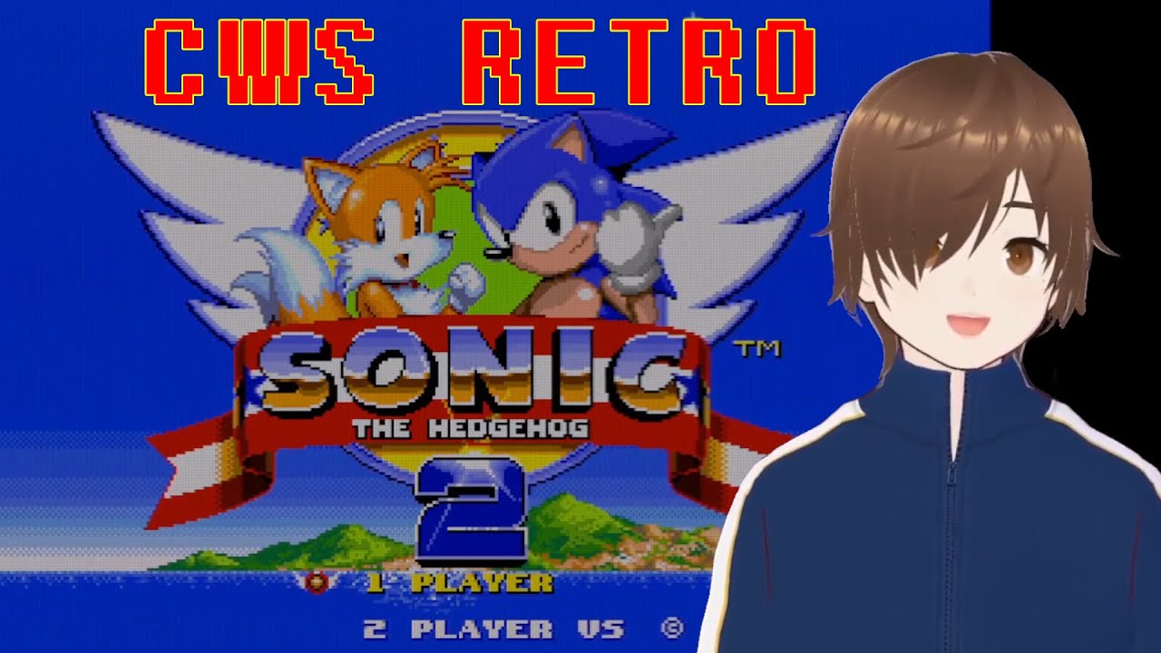 SONIC 2 ON SEGA GENESIS - RGB/SCART A CWWS PLAYTHROUGH