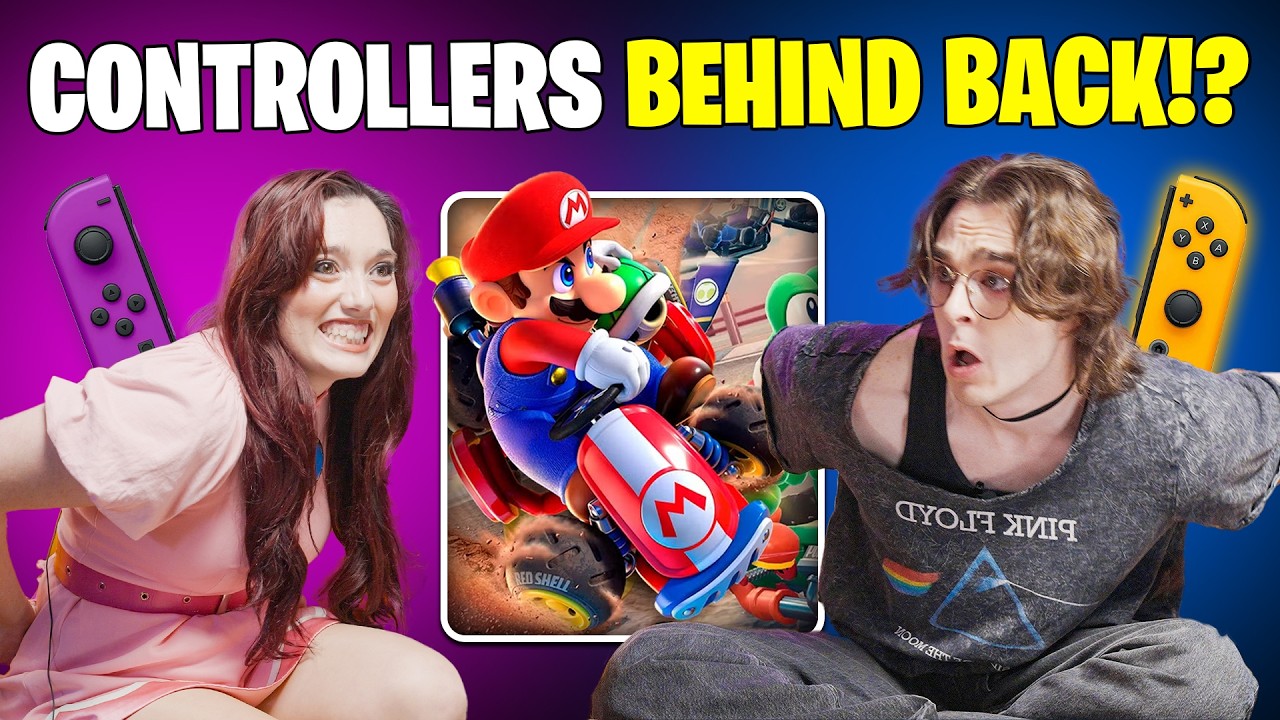 This Is the Dumbest Way to Play Mario Kart