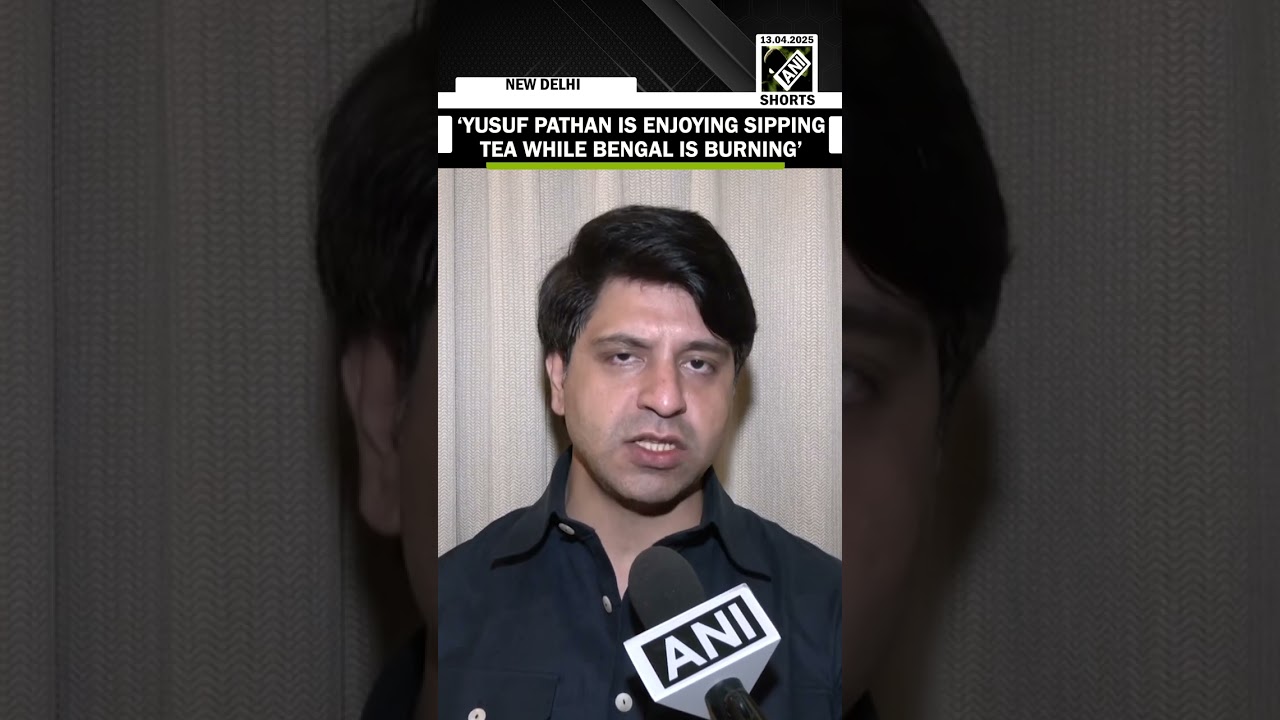 &ldquo;Yusuf Pathan is enjoying sipping tea&hellip;&rdquo; BJP&rsquo;s Shehzad Poonawalla blasts Mamata Banerjee, TMC