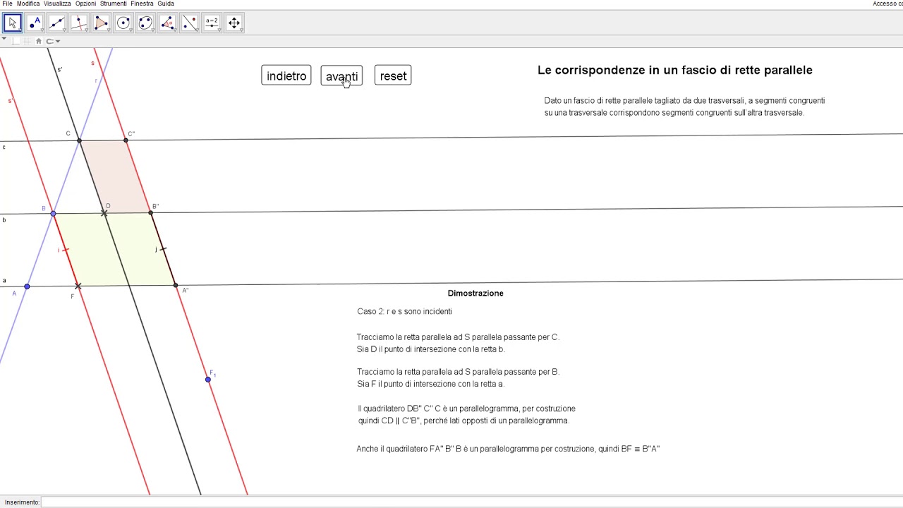 Il teorema di Talete