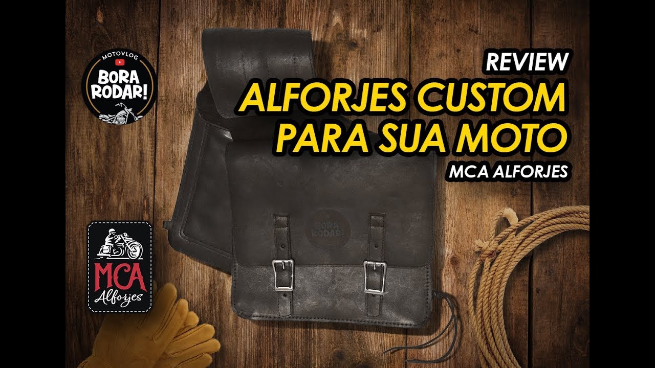 REVIEW: ALFORJES CUSTOM PARA SUA MOTO - MCA Alforjes - Mirage 250 #069