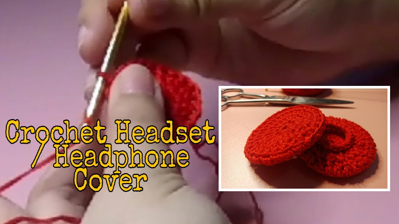 Мастер-класс по вязанию крючком чехла для гарнитуры/наушников 