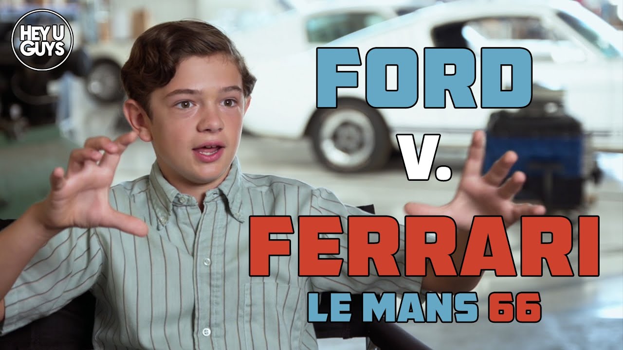 Noah Jupe Interview - Ford v Ferrari (Le Mans '66)