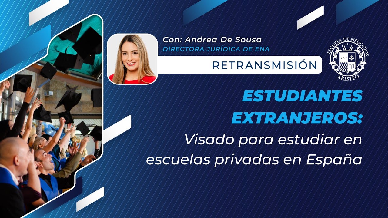 🤯 Visado para estudiar en una escuela privada en España.