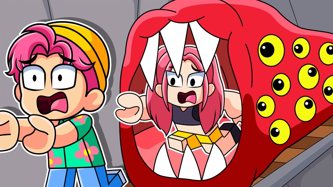 ¡NO ELIJAS EL TREN MONSTRUO EQUIVOCADO con MIRA Y ABBY en ROBLOX! 😭 Kpop Demon Hunters