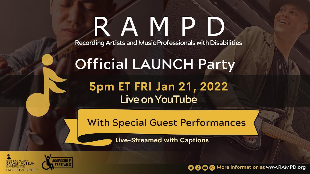 RAMPD Official Launch Party [Live from GRAMMY Museum Experience™ Prudential Center]