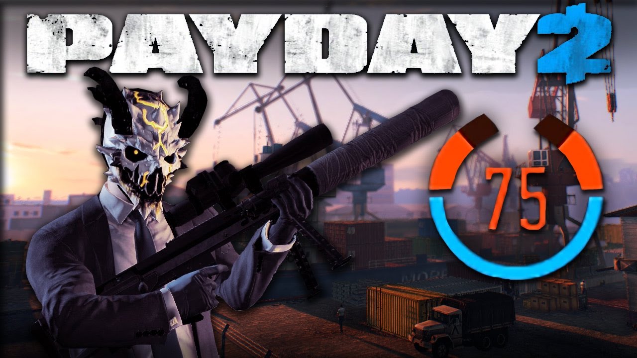 The Bomb: Dockyard - 75 Detection Risk (Payday 2 One Down Solo Stealth)