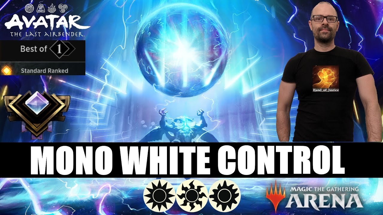 Mono White Control☀️Best of 1 Ranked Standard [MTG Arena] Avatar 