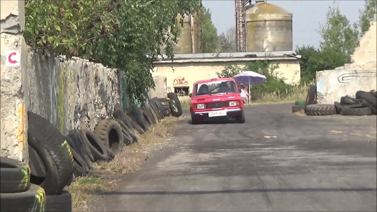 Csincsik Donát /LADA 2105/ Dolná Strehová RALLY-SHOW (2023.08.26.)