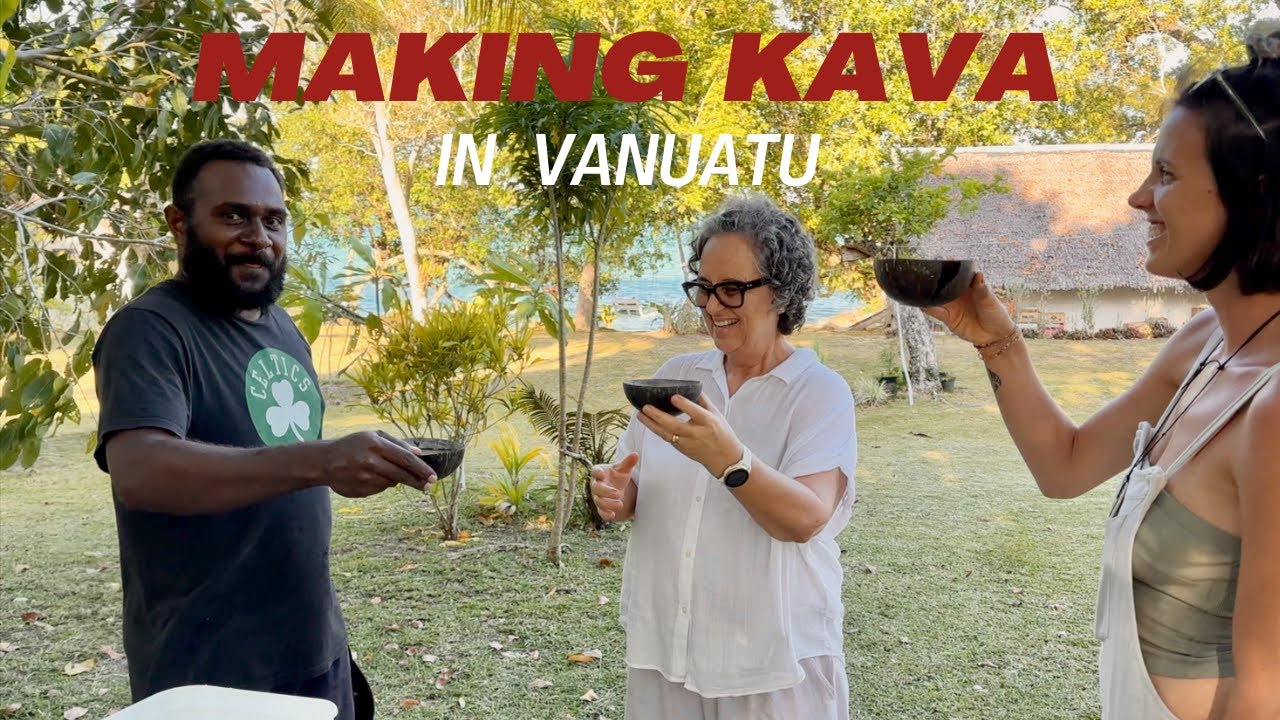 Inside Look: The Art Of Kava Making In Vanuatu | The Frugal Chef