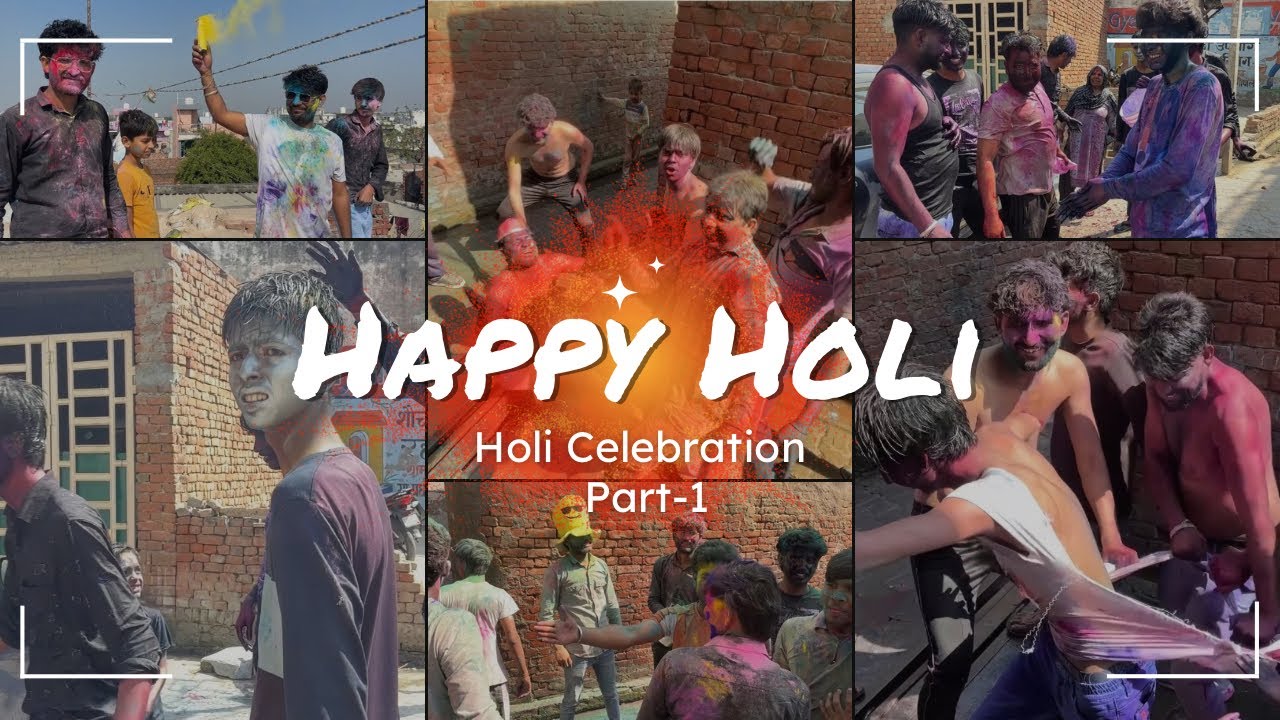 Happy Holi | Holi celebration vlog