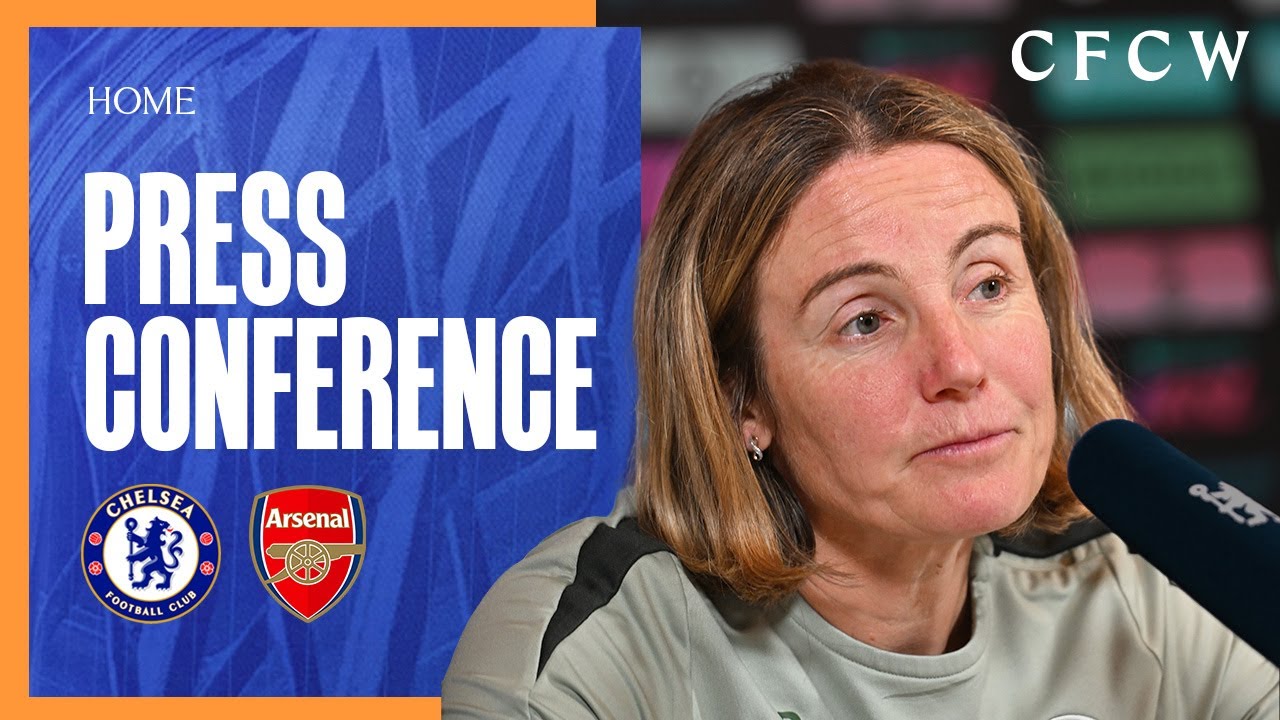 BOMPASTOR Press Conference | WSL GW13 | Chelsea vs Arsenal | 23/1/26 | CFCW