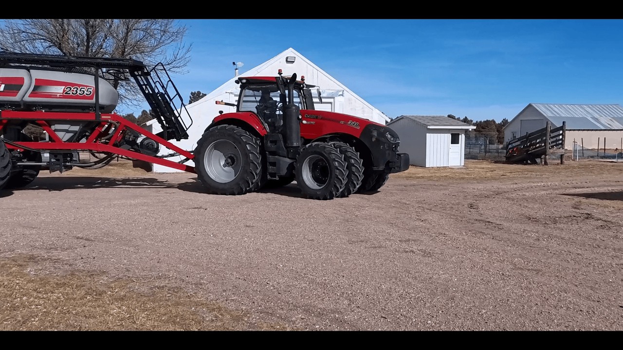 New Air Seeder is Here... There are Some Issues