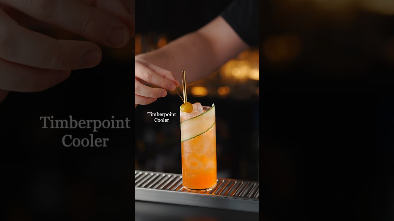 Timberpoint Cooler: освежающий коктейль из джина и апероля.