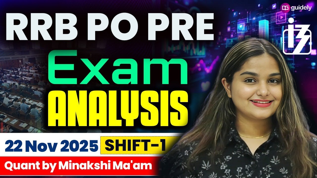 IBPS RRB PO Exam Analysis 2025 | RRB PO Shift 1 Exam Analysis 2025 | RRB PO Pre Exam Review