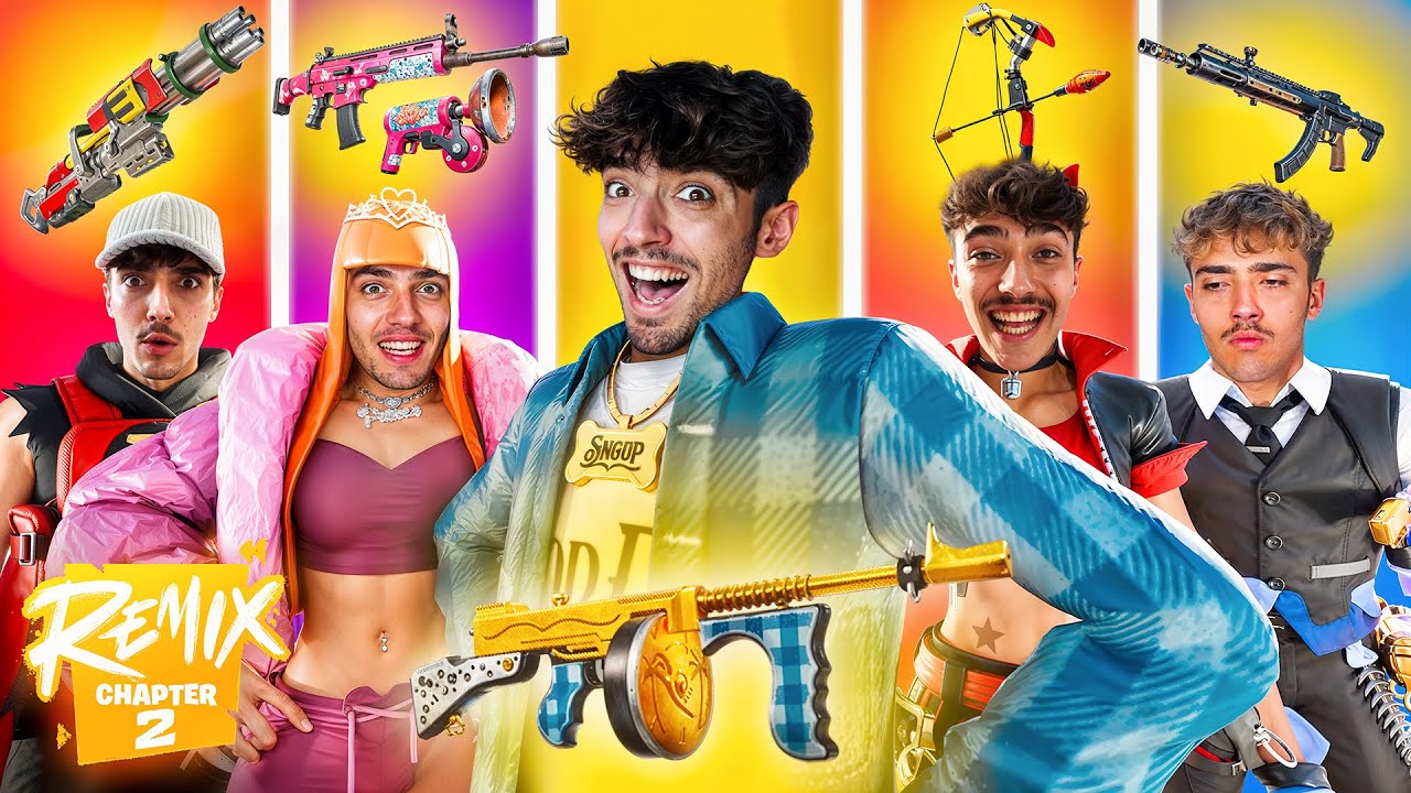 EL RETO DEL JEFE MÍTICO en FORTNITE CAPÍTULO 2 REMIX!