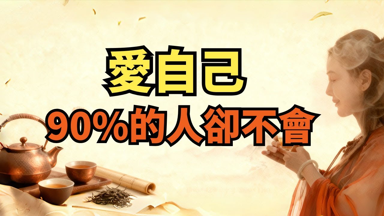 总是觉得自己不够好？学会“爱自己”，才是真正的觉醒 | 自我疗愈智慧：从“接纳自己”开始| 茶語哲學 TeaWhisper