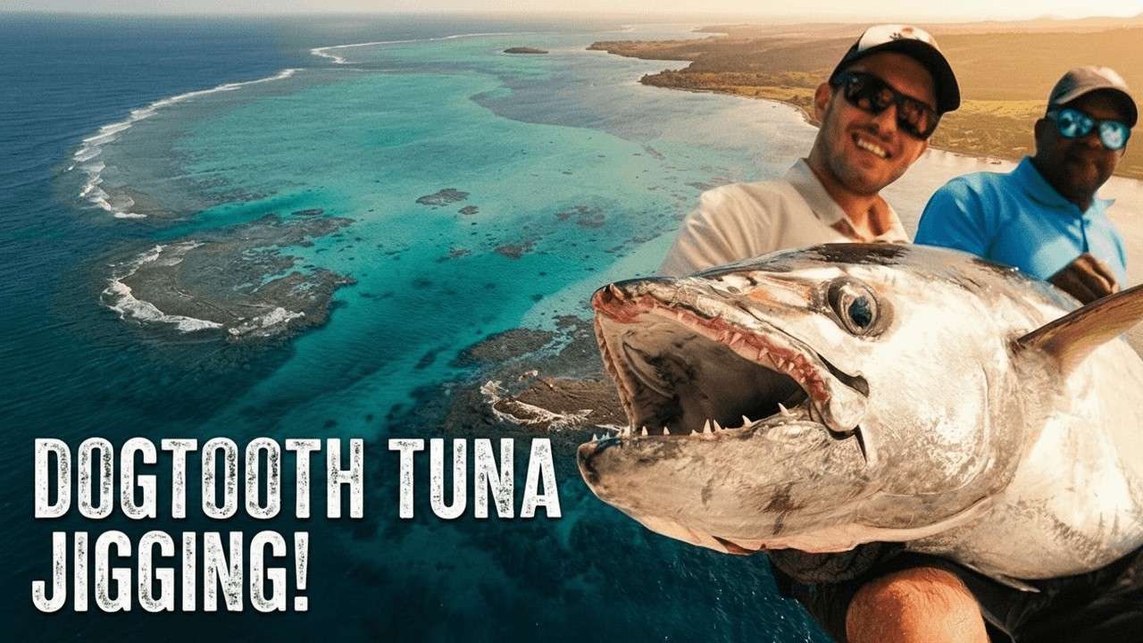 JIGGING FOR DOGTOOTH TUNA IN RODRIGUES