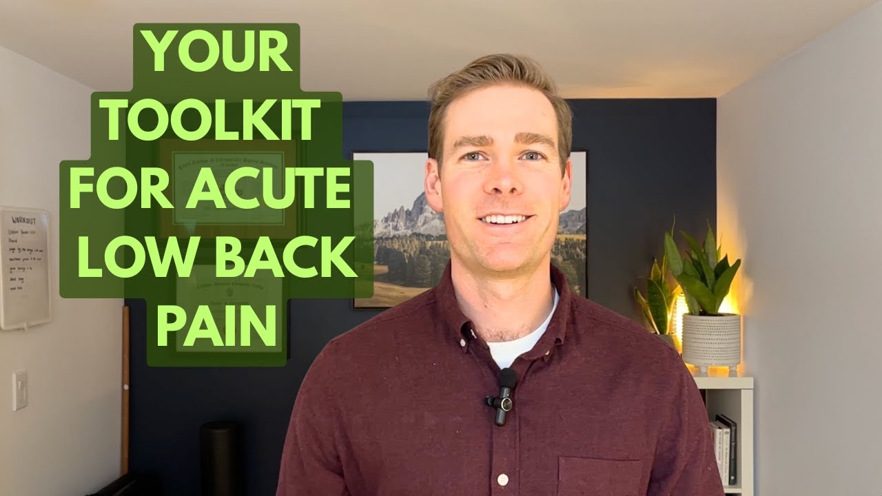Your Toolkit for Acute Low Back Pain
