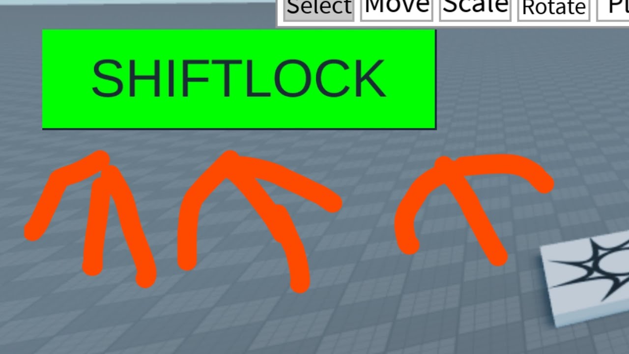 How to make shiftlock in studio lite