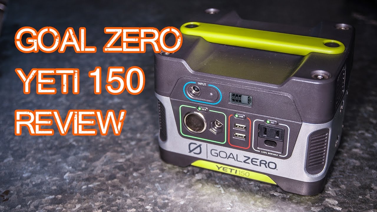 Goal Zero Yeti 150 Solar Generator Review (plus Nomad 20 Solar Panels!)