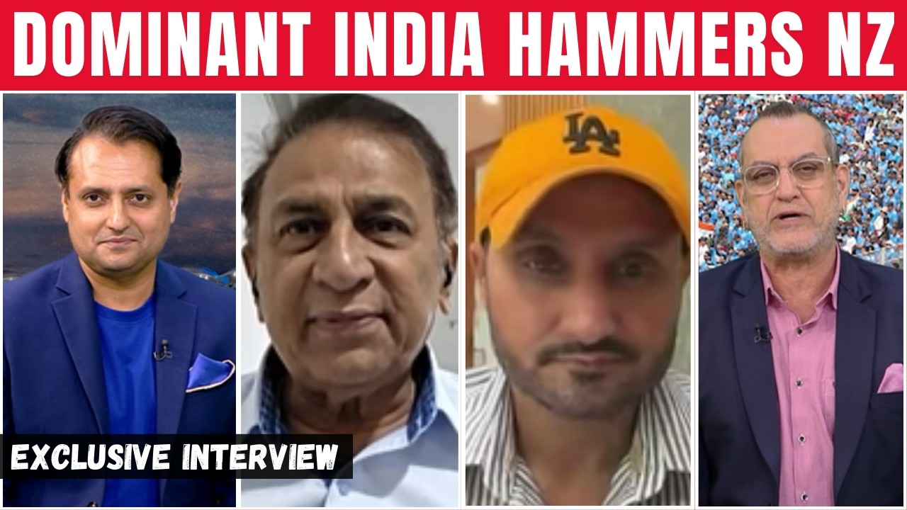 Gavaskar & Harbhajan on India's T20 World Cup Win over New Zealand
