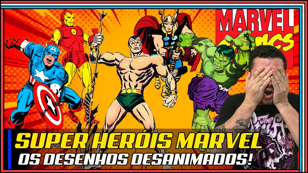 A história dos desenhos desanimados da Marvel no Brasil e no mundo!