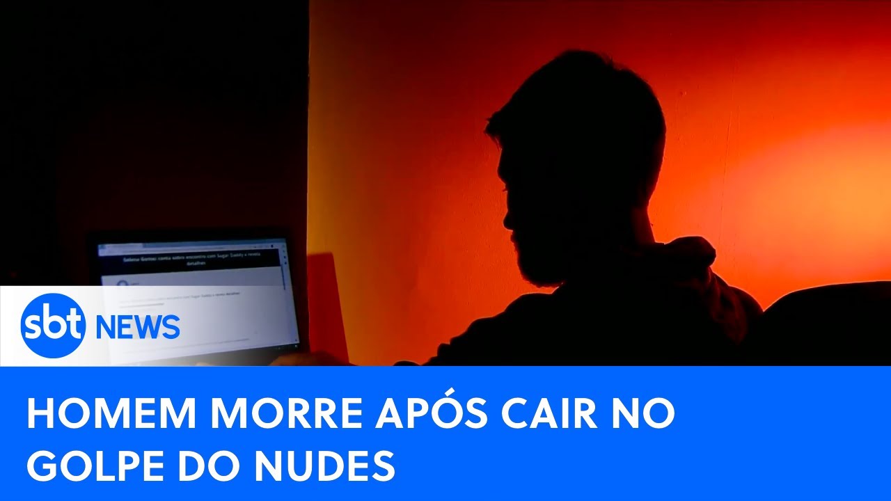 Homem é alvo do golpe dos nudes e tem prejuízo de 50 mil reais | #SBTNewsnaTV (26/03/24)