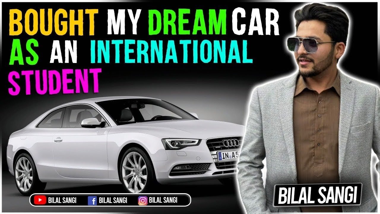 I bought my dream Car Audi A5 as an international student in UK 🇬🇧
