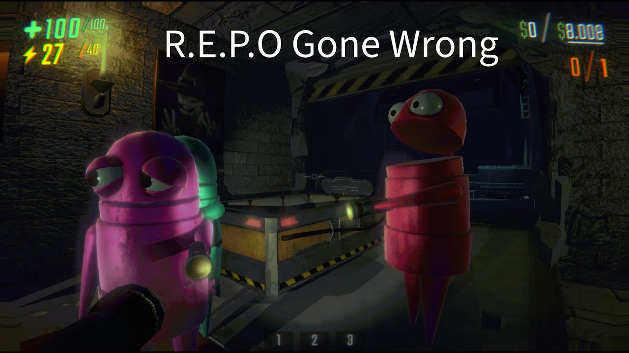 R.E.P.O Gone Wrong - R.E.P.O Funny Moments