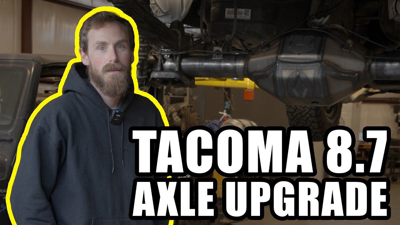 Модернизация и установка корпуса заднего моста RuffStuff 8.7 для Toyota Tacoma
