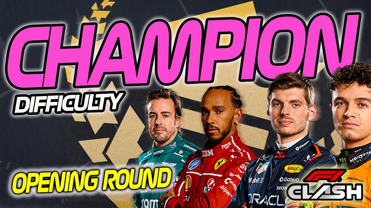 WE HAVE NO ROOM FOR ERROR | Champions Circuit Gp Opening Round | F1 Clash Live