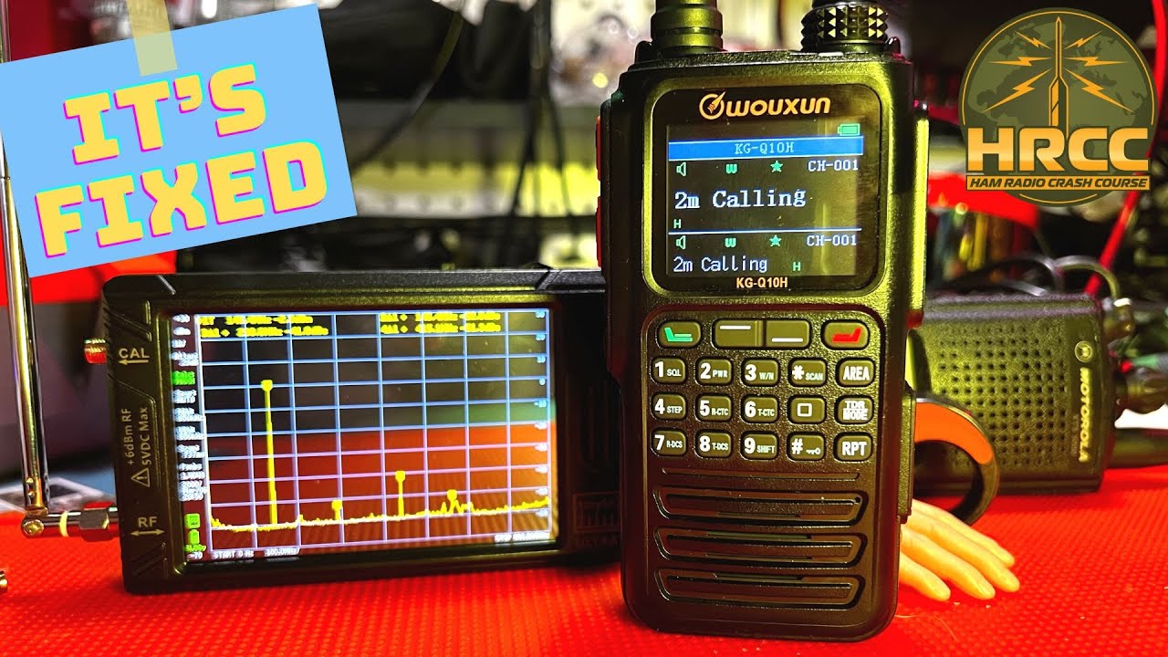 Они это исправили! Wouxun KG-Q10H, любительская радиостанция с четырьмя диапазонами
