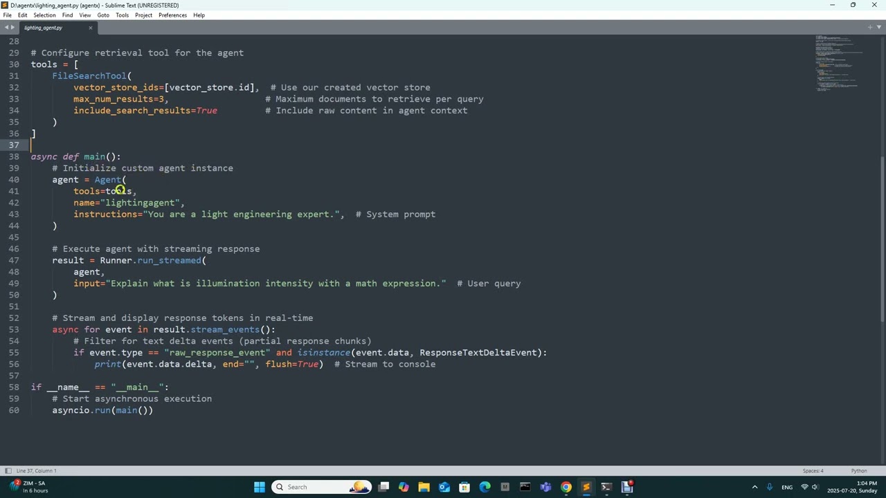 How to Write a OpenAI Agent that Answers Based on Uploaded Files