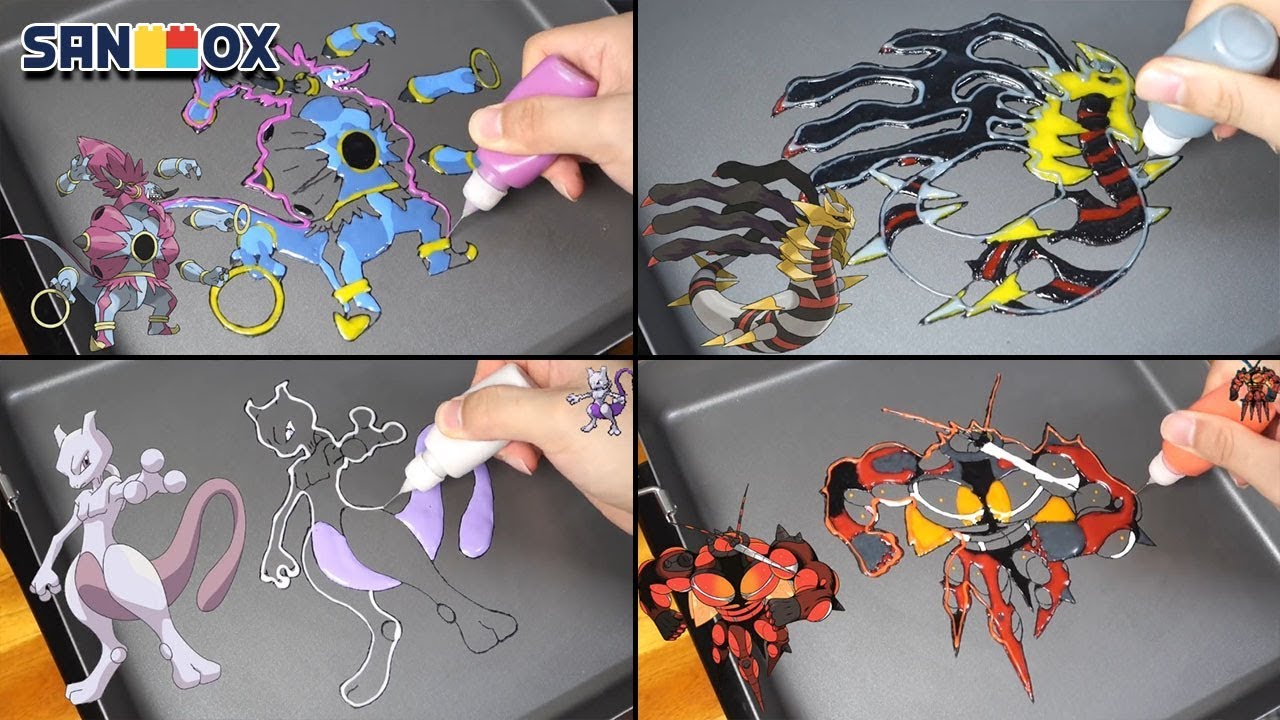 Pokémon(ポケットモンスター ) Pancake art (legend Pokemo & Ultra beasts)