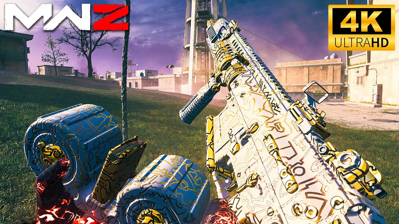 Solo in RED ZONE w TAQ ERADICATOR (First Time) in Modern Warfare Zombies Gameplay 4K (No Commentary)