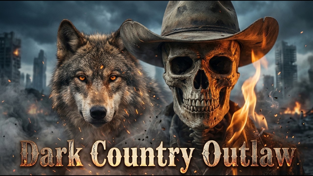 Lonely Asphalt Beneath Dying Stars 🔥 Dark Country • Cinematic Western Mix #DarkCountry