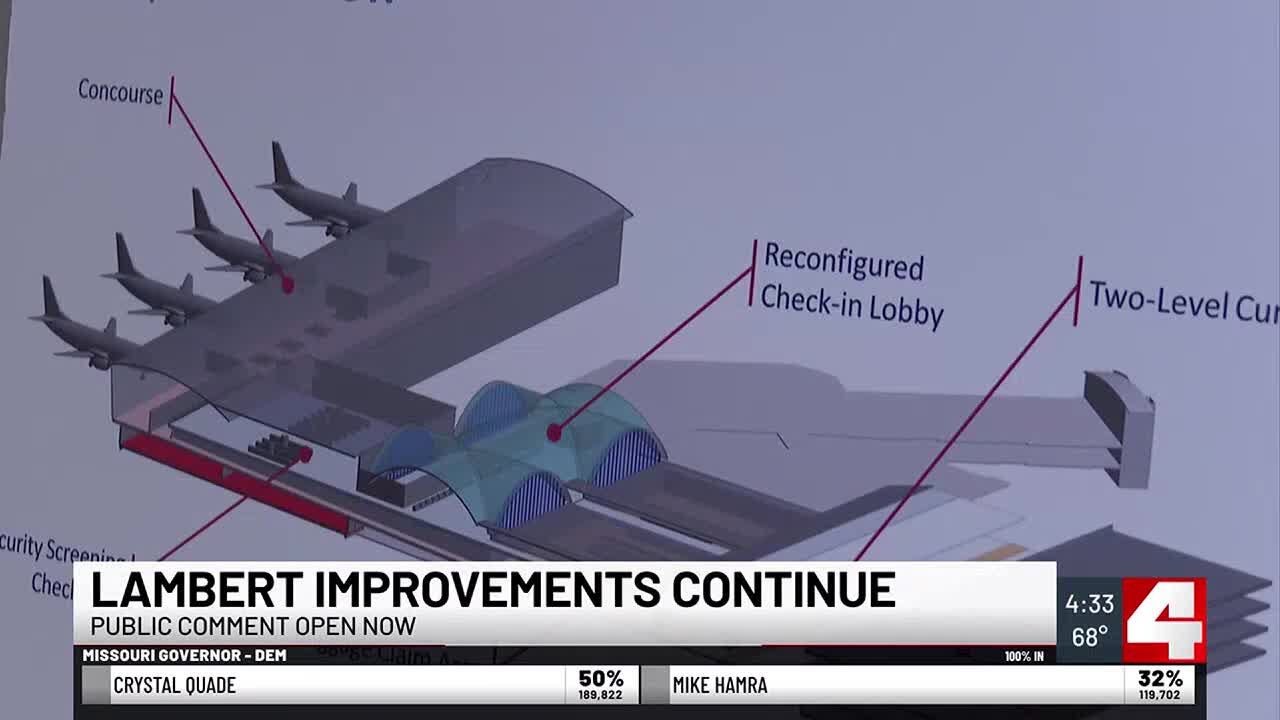 What impacts could a single-terminal Lambert Airport have?