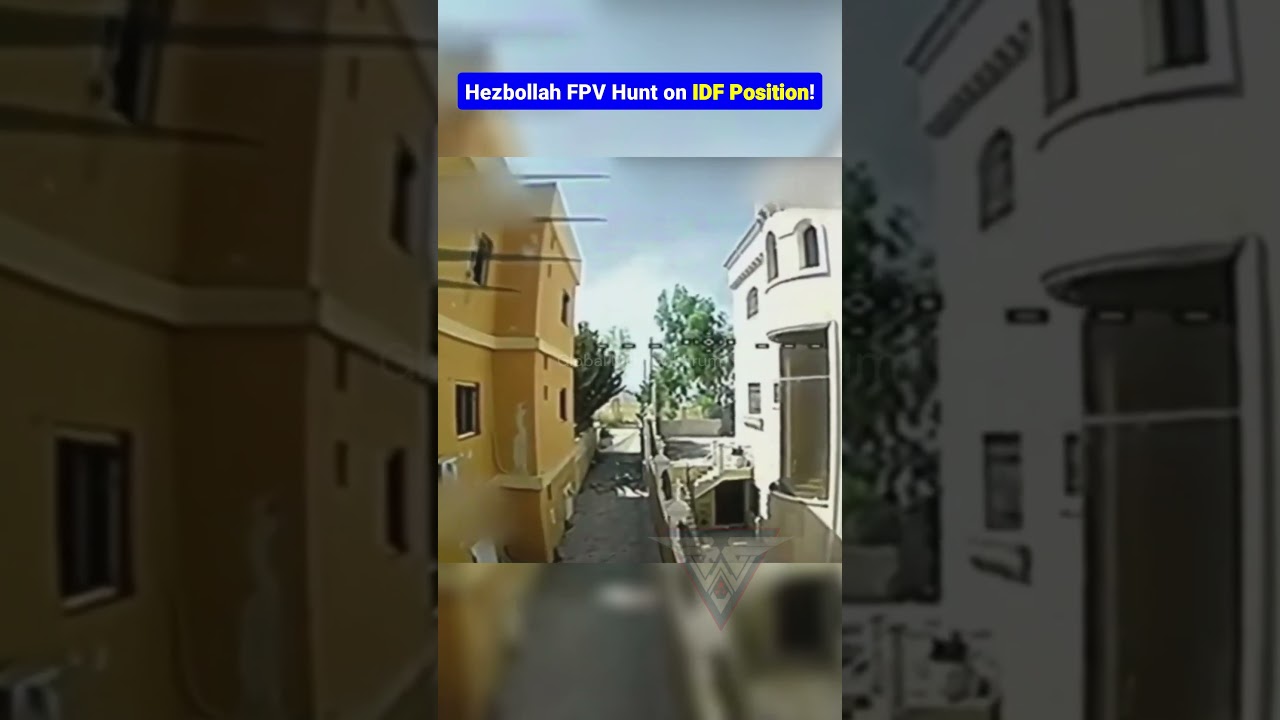 Hezbollah Ababil Drone Hits IDF Position